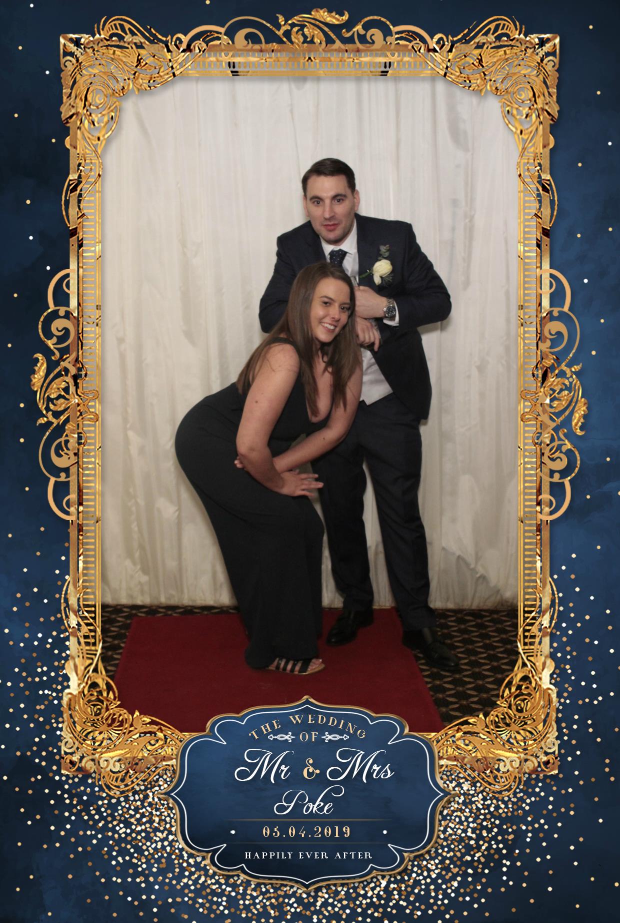 Mr & Mrs Poke | View more photos from the event at gallery.myphotoboothexperience.co.uk/u/MyPhotoBoothExperienceLtd/Mr-Mrs-Poke